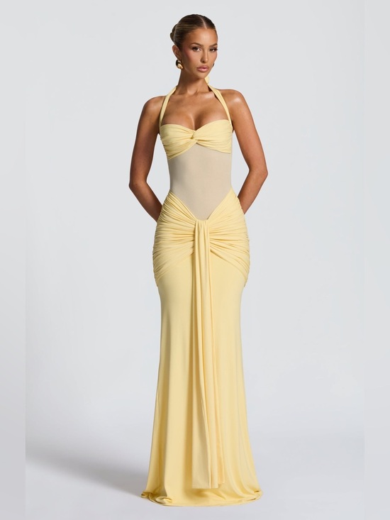 Babyboo Fashion Dresses & Skirts - Babyboo Fashion Lemon Vixen Maxi Dress